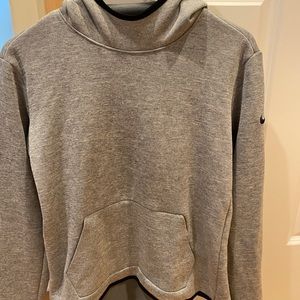 Womens Nike grey funnel neck fleece sz L